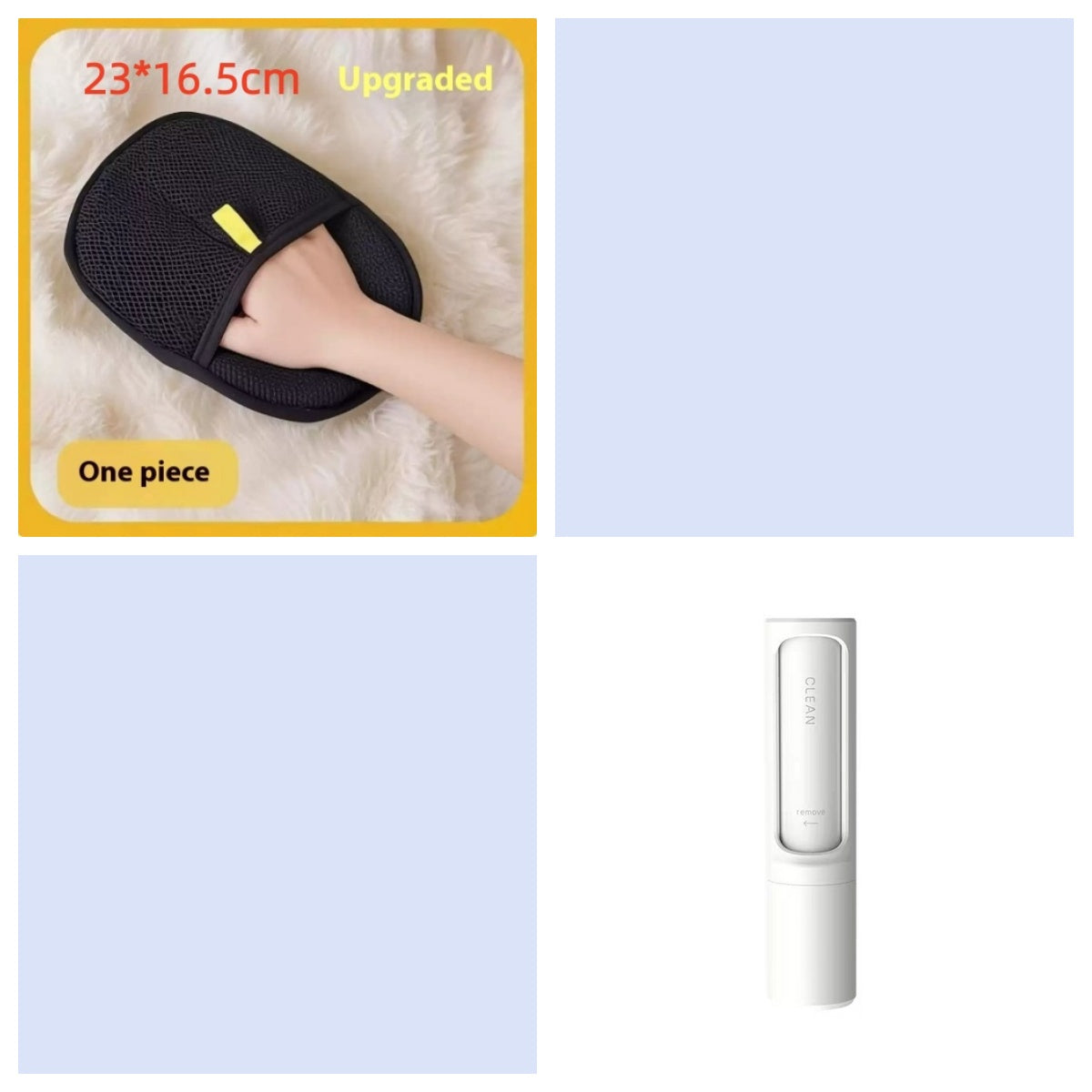 2-in-1 Reusable Pet Hair Remover & Lint Roller