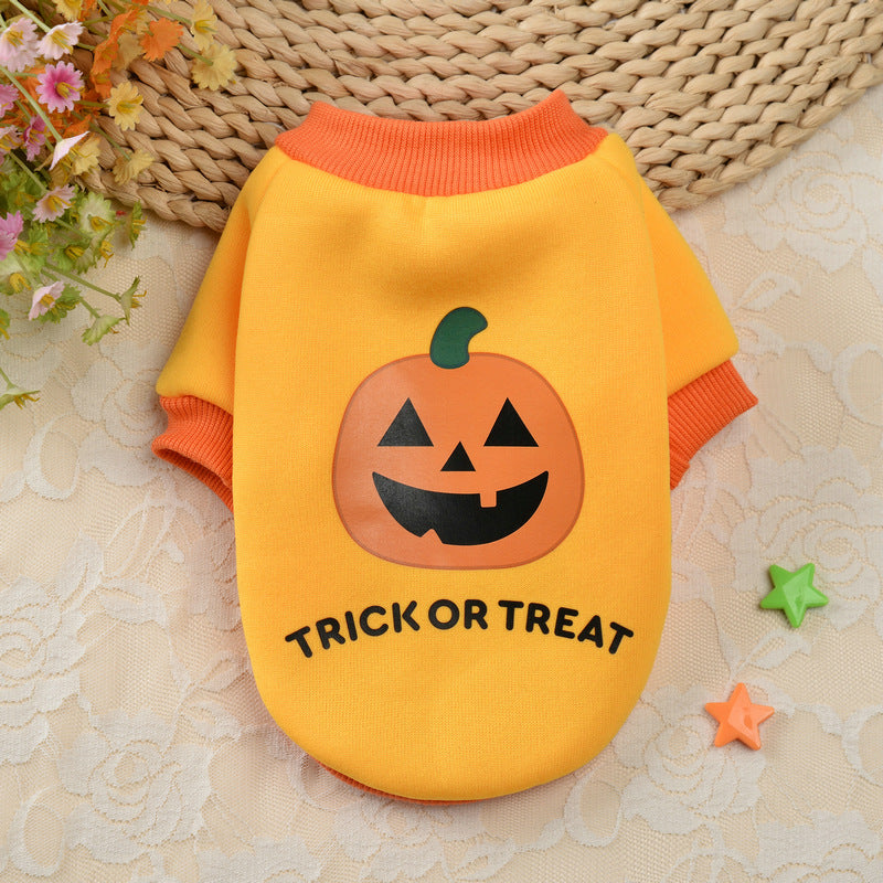 Trick or Treat Pet Sweater – Pumpkin, Ghost or Skull