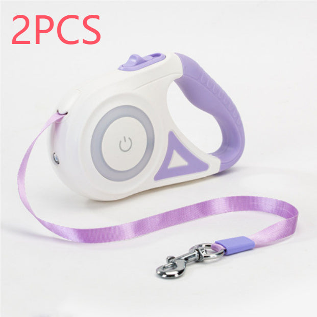 Retractable Dog Leash with Spotlight