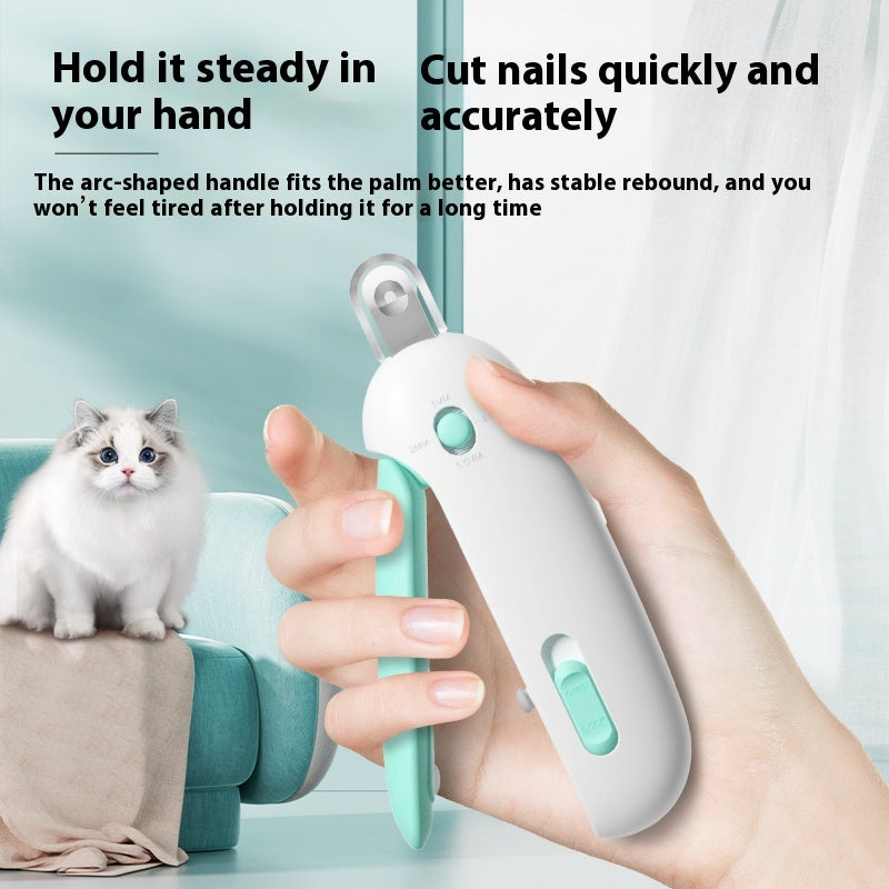 Cat Nail Scissors – Easy Push-Trim Design
