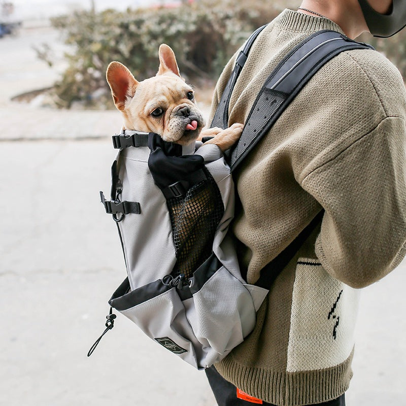 Pet Carrier Backpack – Double-Shoulder Travel Bag