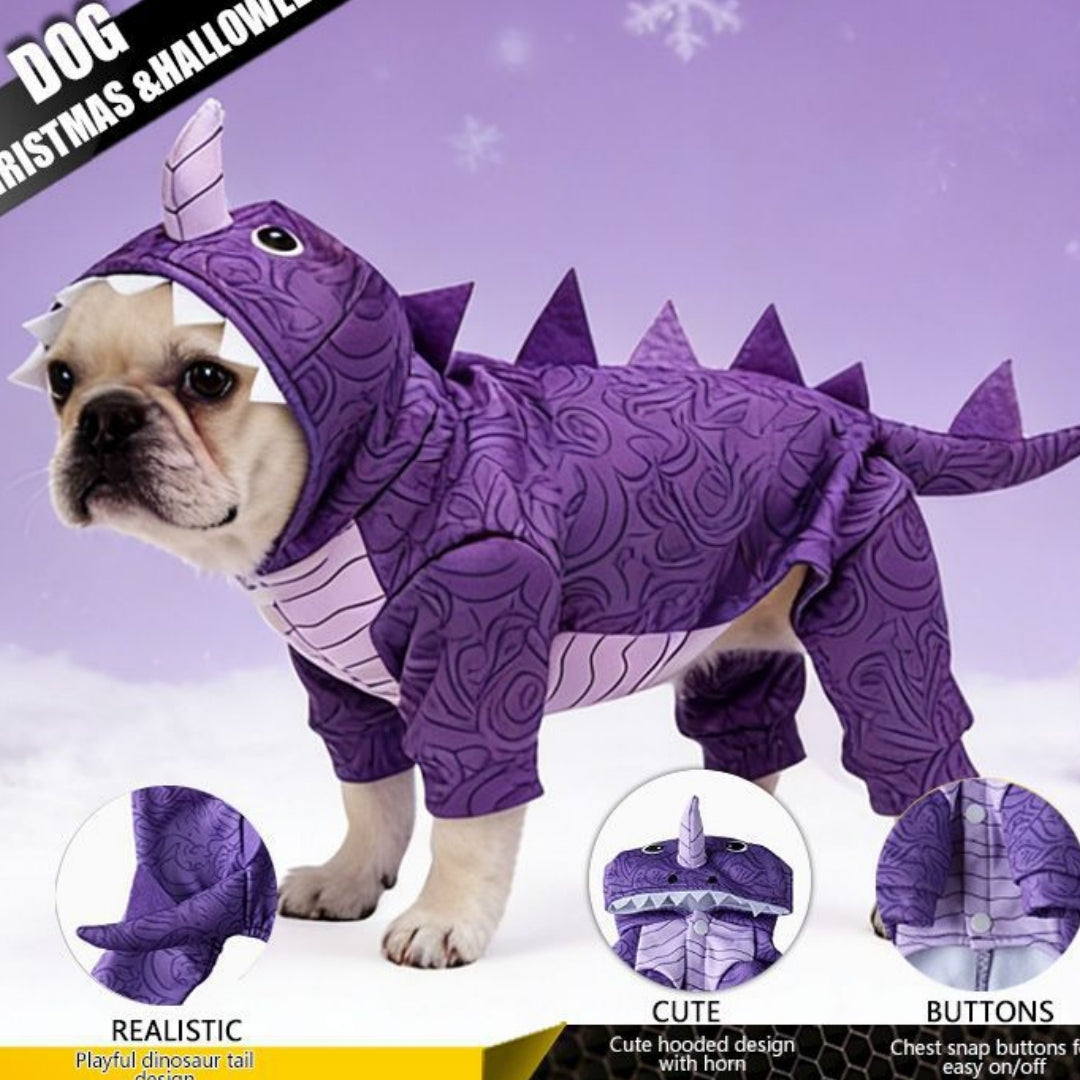 Hooded Animal Jumpsuit for Dogs – Five Halloween Characters