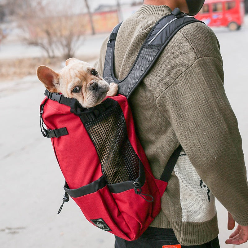 Pet Carrier Backpack – Double-Shoulder Travel Bag