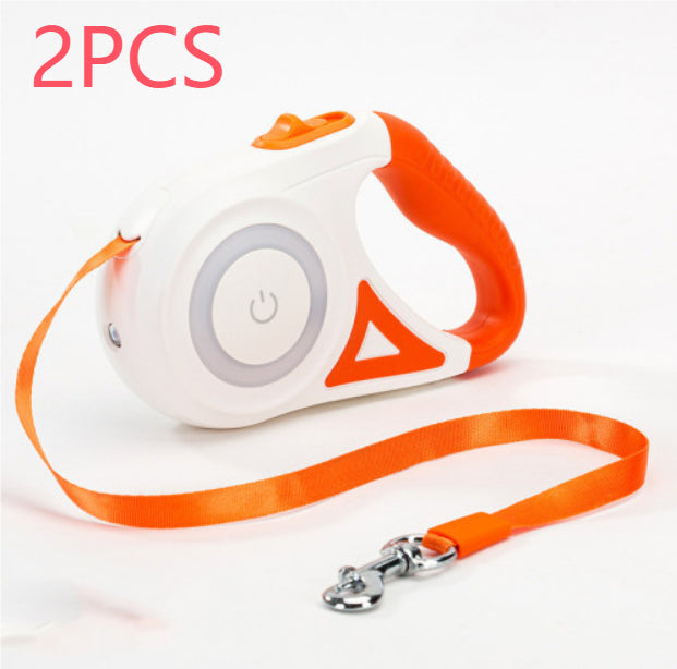 Retractable Dog Leash with Spotlight