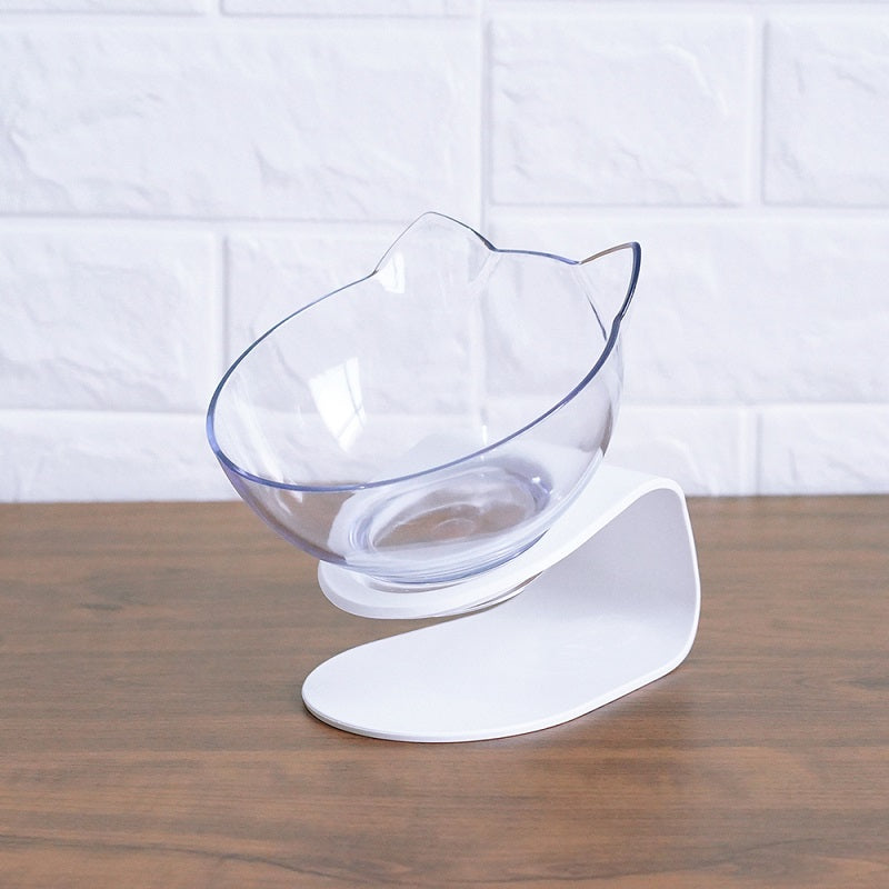 Raised Cat Double Bowl – Neck-Friendly Feeder