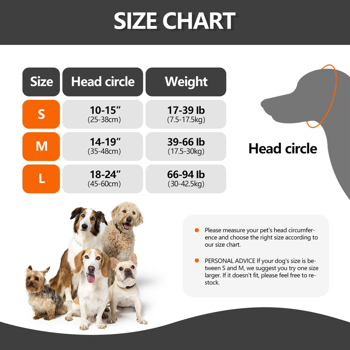 Calming Dog Ear Wrap for Anxiety & Thunder