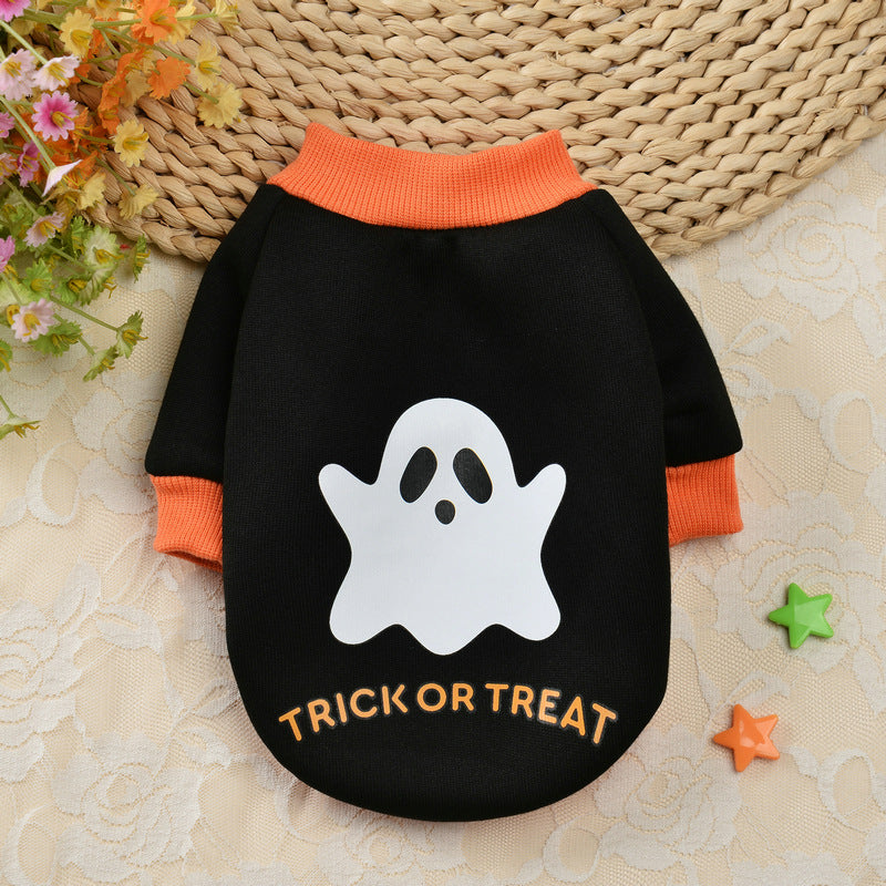 Trick or Treat Pet Sweater – Pumpkin, Ghost or Skull