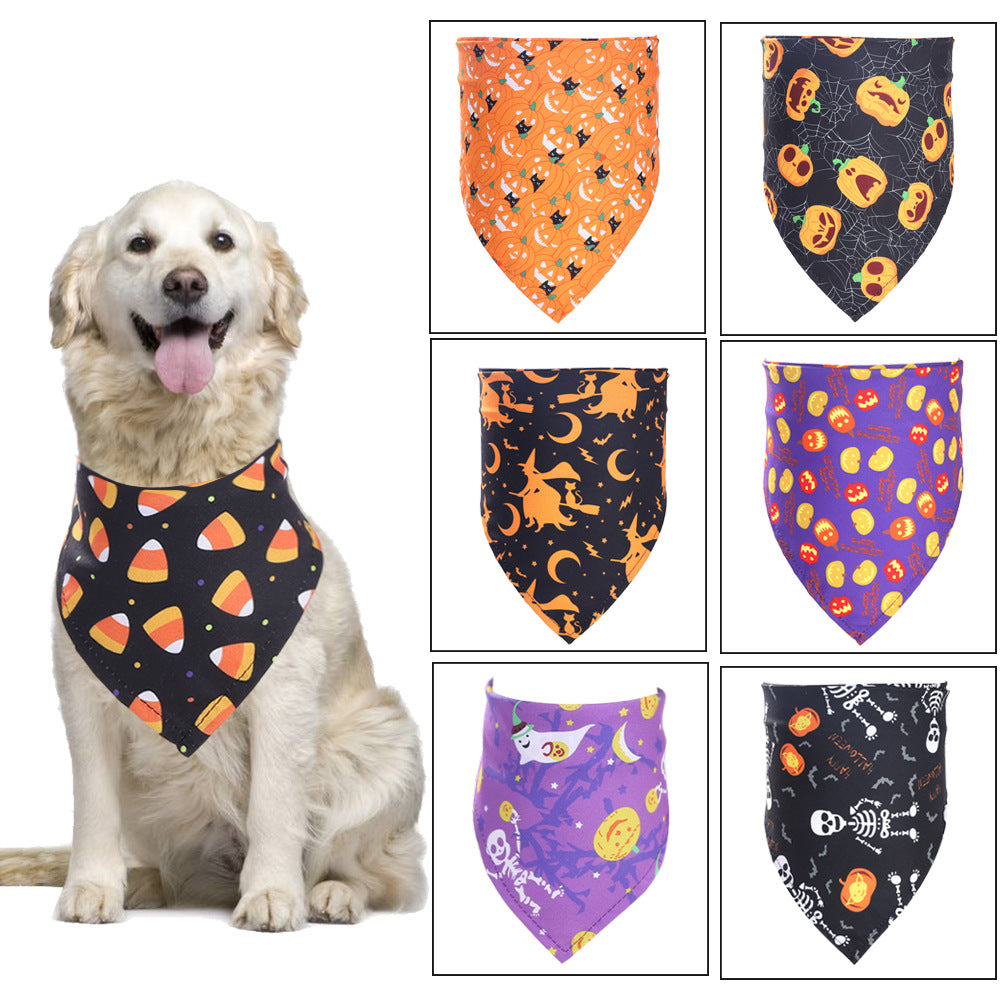 Halloween Pet Bandana Bib