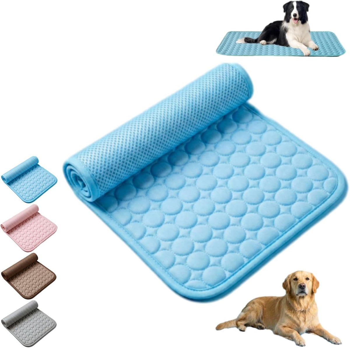 Cooling Ice-Silk Pet Mat for Summer
