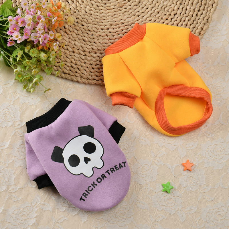 Trick or Treat Pet Sweater – Pumpkin, Ghost or Skull