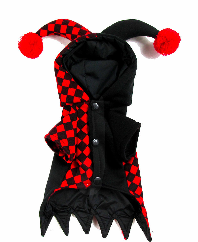 Clown Pet Costume – Funny Halloween Outfit for Dogs & Cats