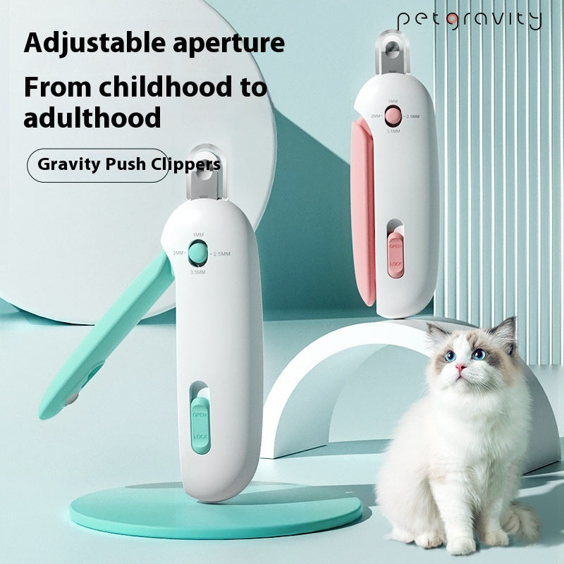 Cat Nail Scissors – Easy Push-Trim Design