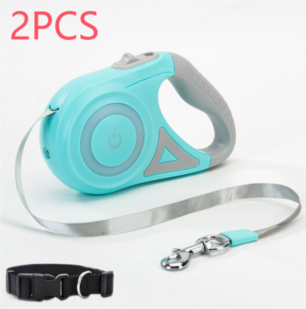 Retractable Dog Leash with Spotlight