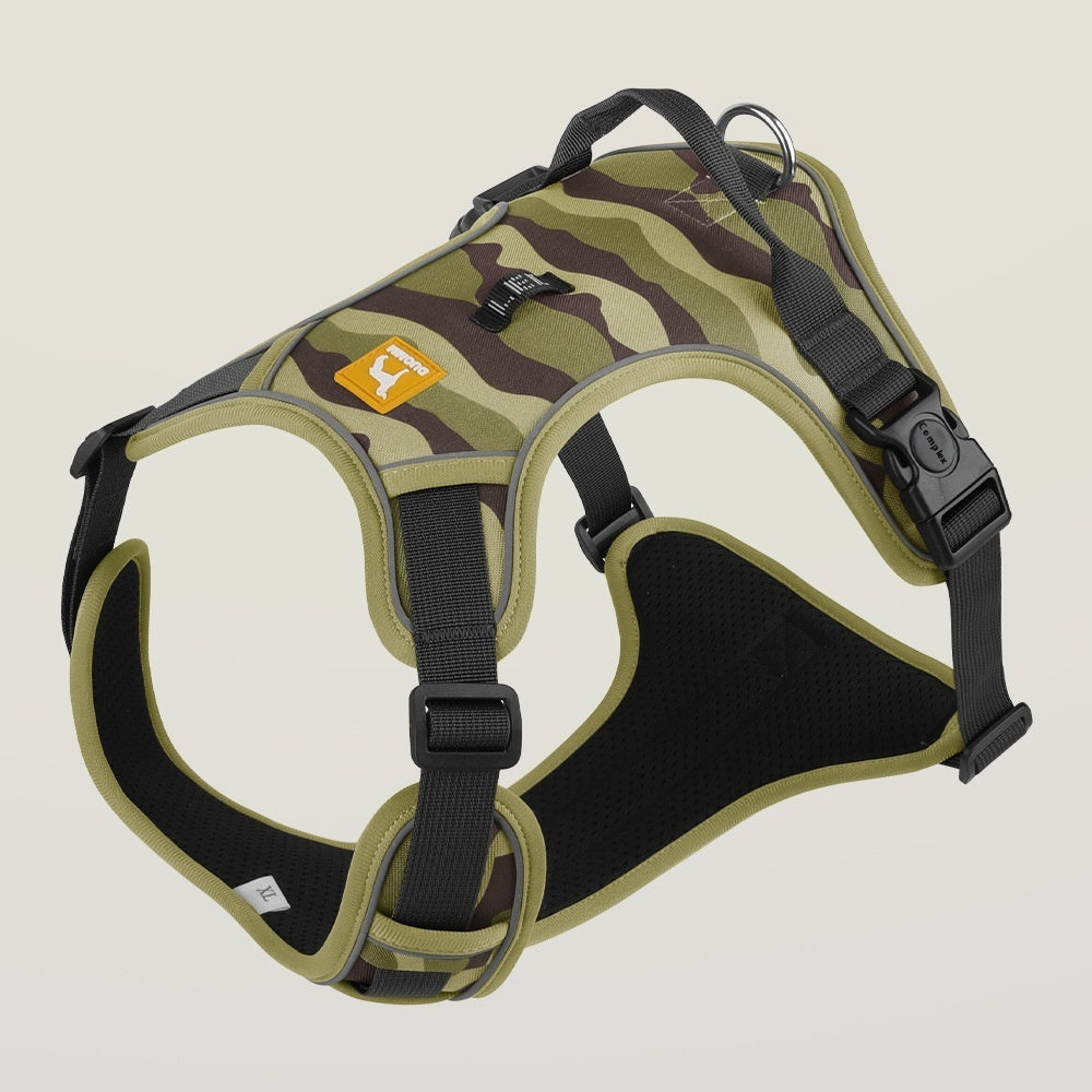 Reflective Dog Harness Leash with Handle