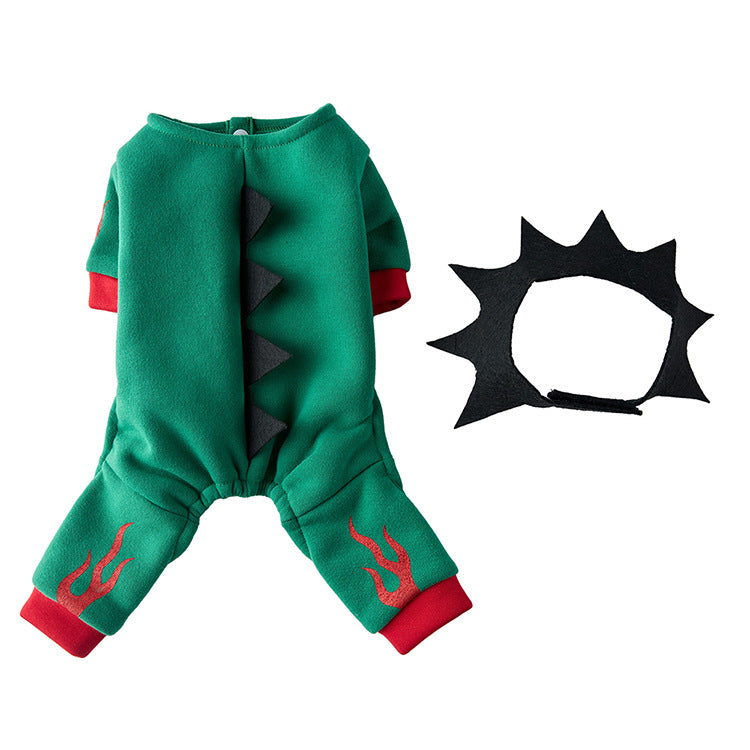 Hooded Animal Jumpsuit for Dogs – Five Halloween Characters