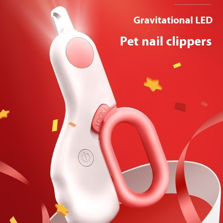 LED Pet Nail Scissors for Cats & Dogs