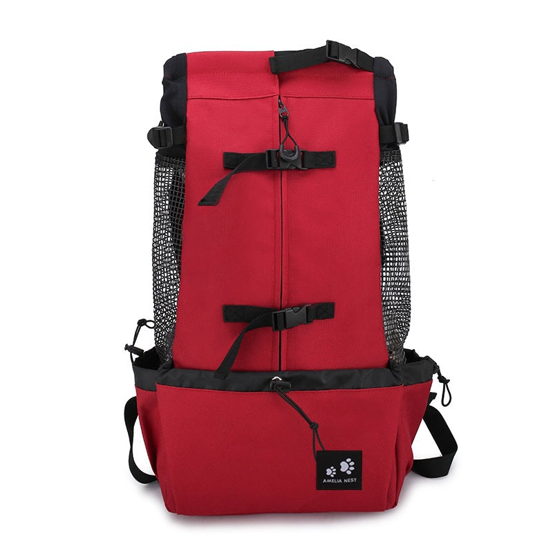 Pet Carrier Backpack – Double-Shoulder Travel Bag