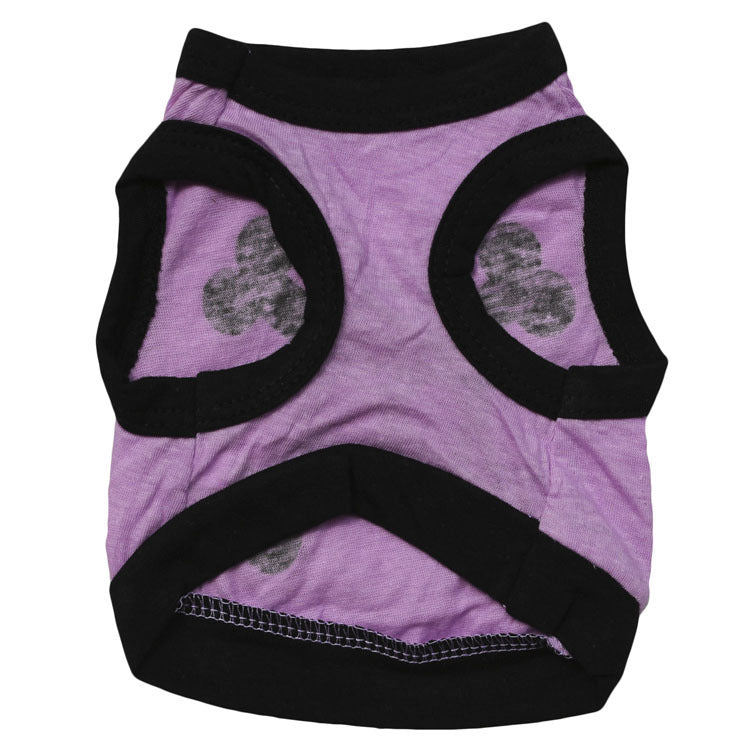 Skull Tank Top for Dogs & Cats – Stretch Cotton Vest