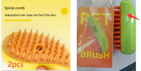 3-in-1 Cat Steam Brush
