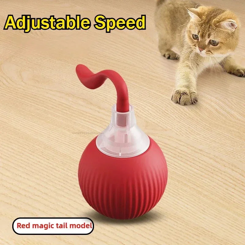 Smart Interactive Ball for Cats & Dogs (Rechargeable)