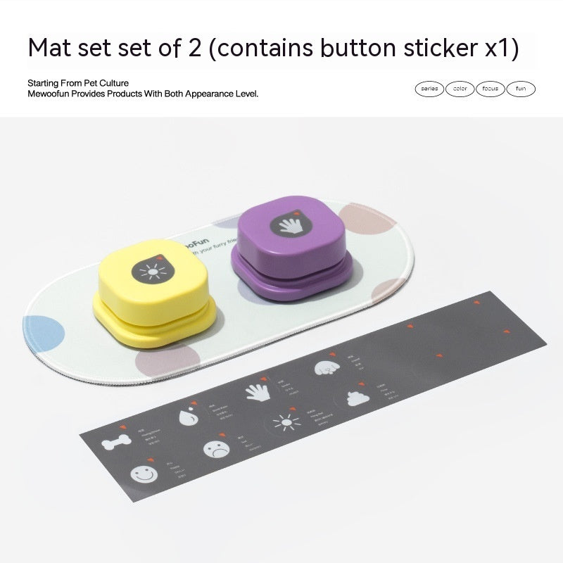 Talking Pet Button – Recordable Training Toy
