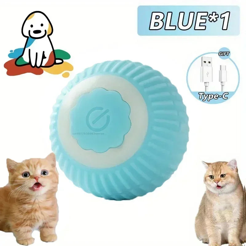 Smart Interactive Ball for Cats & Dogs (Rechargeable)
