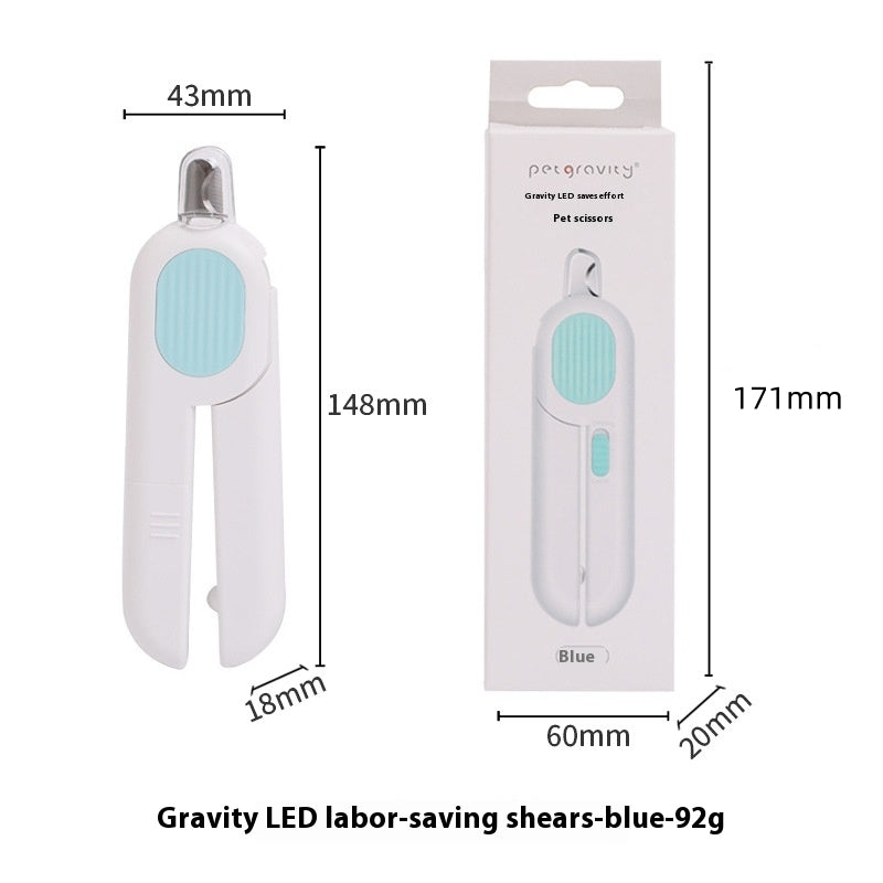 LED Pet Nail Scissors for Cats & Dogs