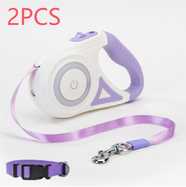 Retractable Dog Leash with Spotlight