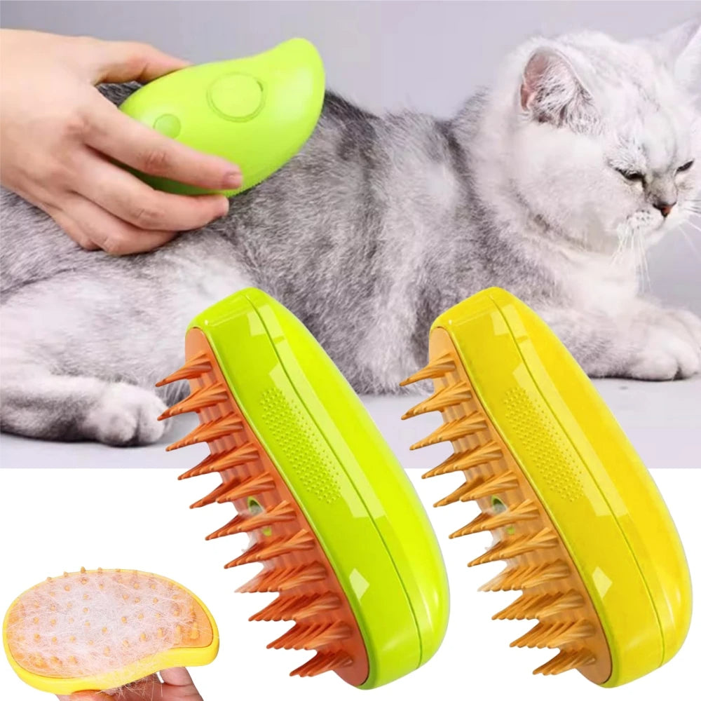 3-in-1 Cat Steam Brush