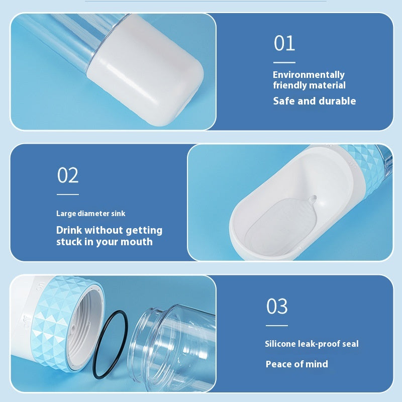Portable Dog Water Cup - Travel-Friendly Water Dispenser for Pets