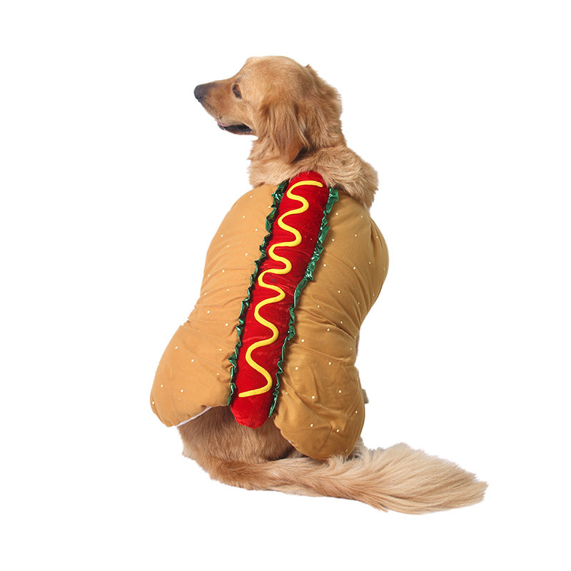 Hot Dog Sandwich Costume for Dogs & Cats