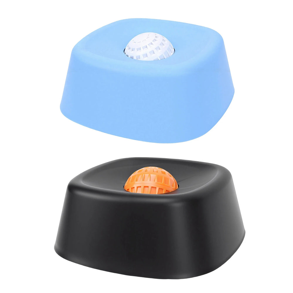 Slow Feeder Lick Bowl Spill Proof Liquid Treat Lick Bowl Dog Licking Ball Treat Dispenser for Bone Broth Yogurt