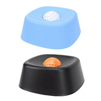 Slow Feeder Lick Bowl Spill Proof Liquid Treat Lick Bowl Dog Licking Ball Treat Dispenser for Bone Broth Yogurt
