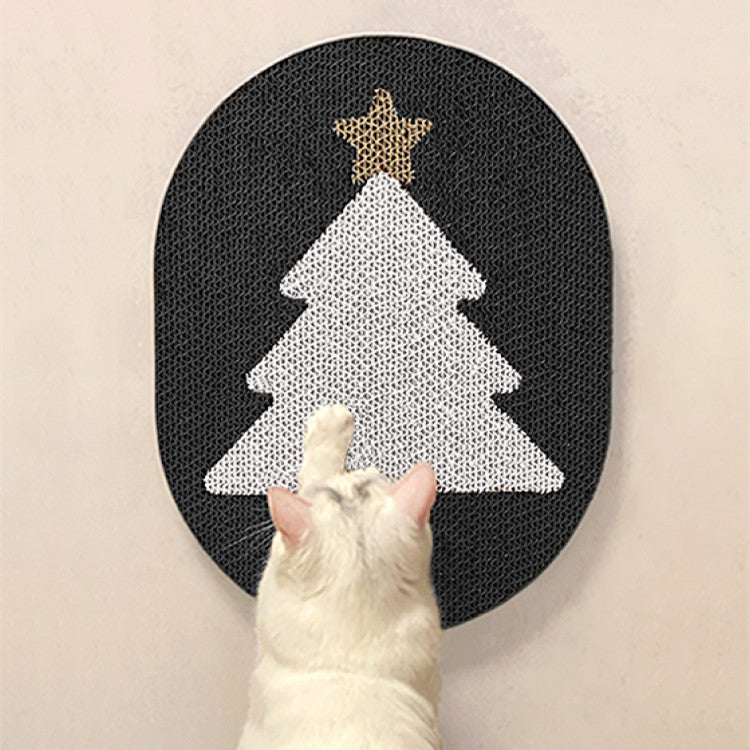 Christmas Cat Scratcher – Tree, Stocking or Snowman Scratch Board