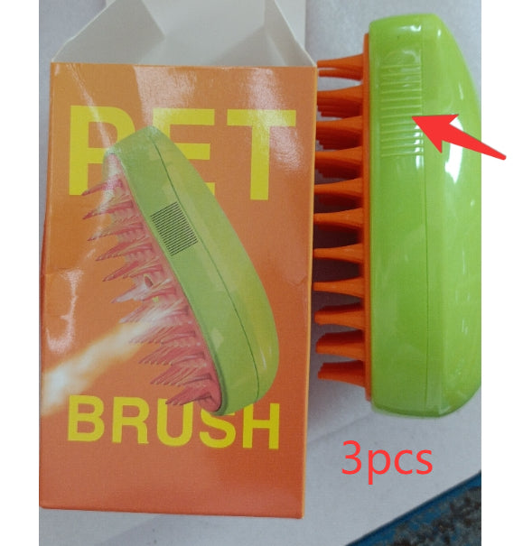 3-in-1 Cat Steam Brush