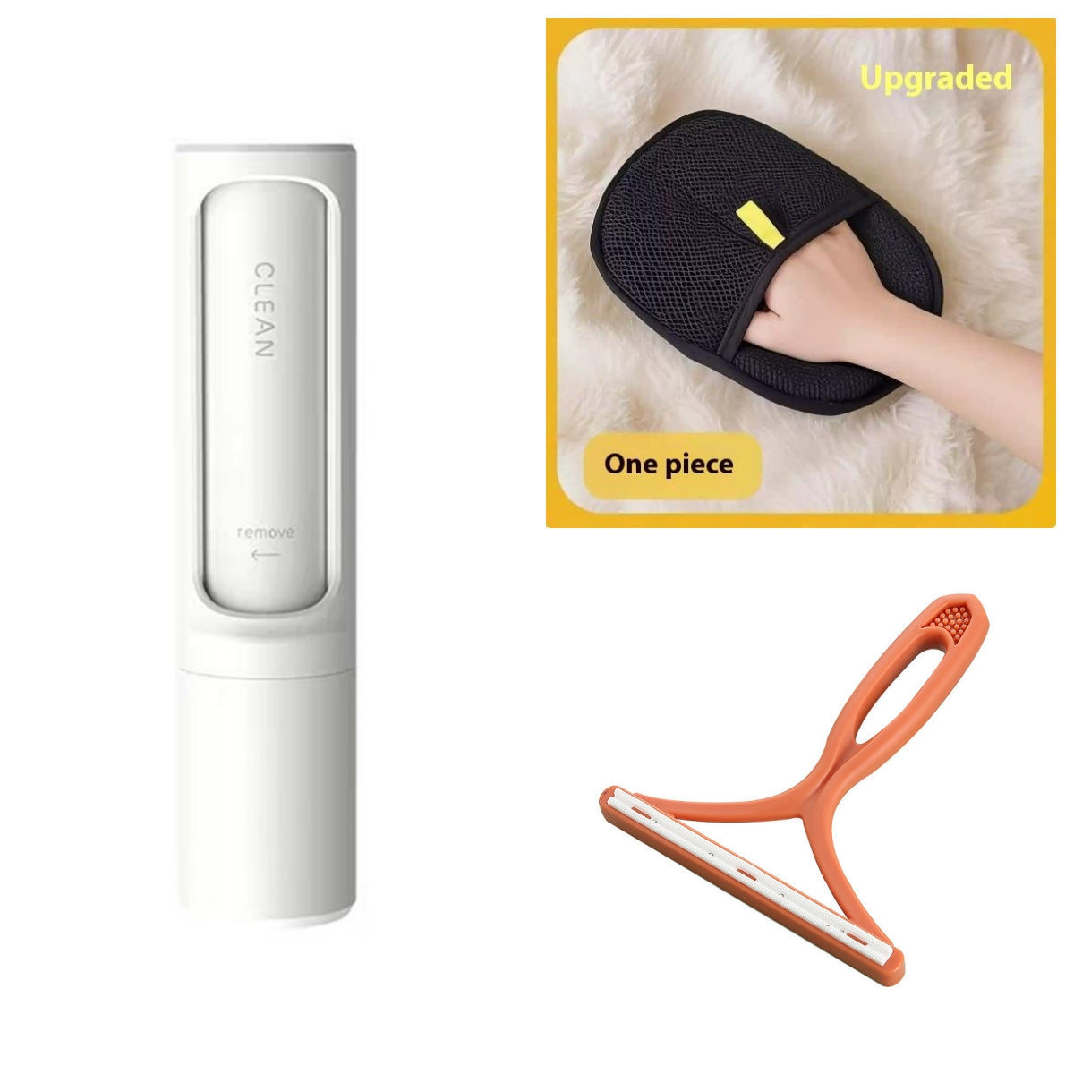 2-in-1 Reusable Pet Hair Remover & Lint Roller