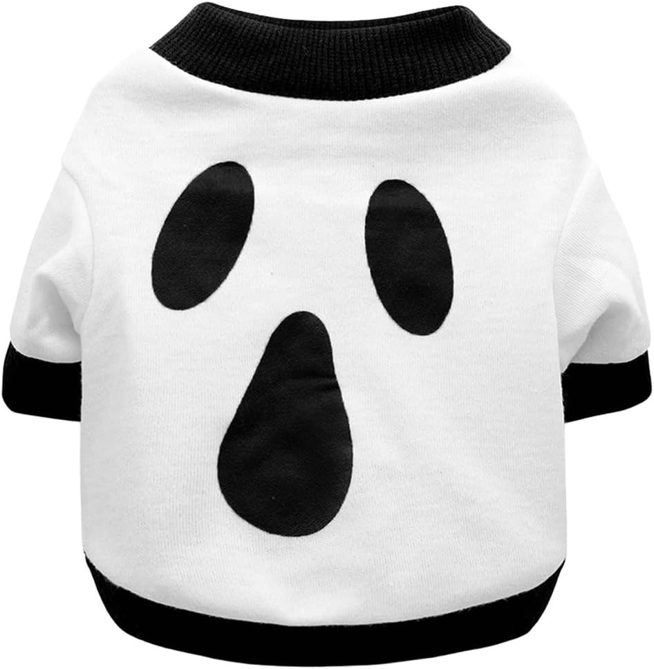 Skeleton or Ghost Sweatshirt for Dogs & Cats – Cotton