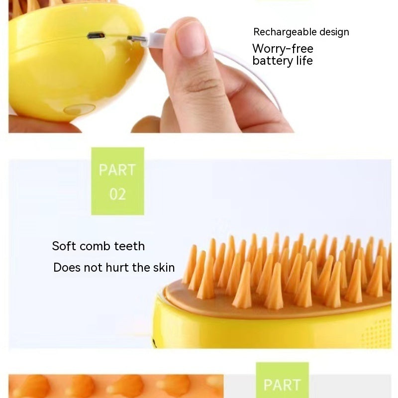 3-in-1 Cat Steam Brush