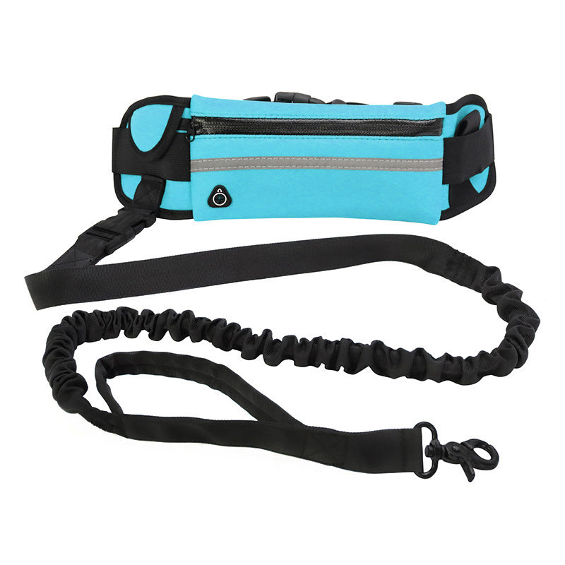 Hands-Free Dog Leash Belt with Bungee