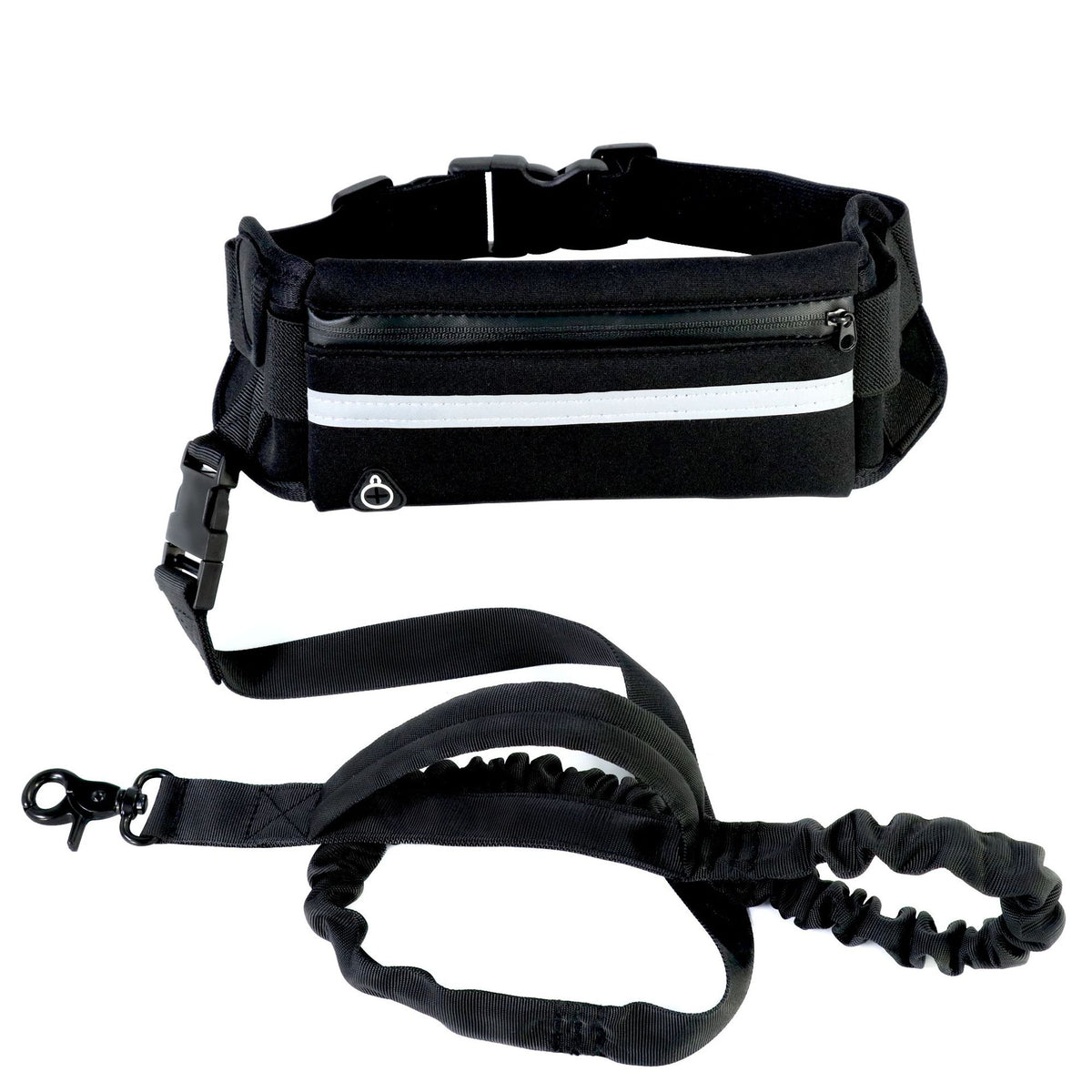 Hands-Free Dog Leash Belt with Bungee