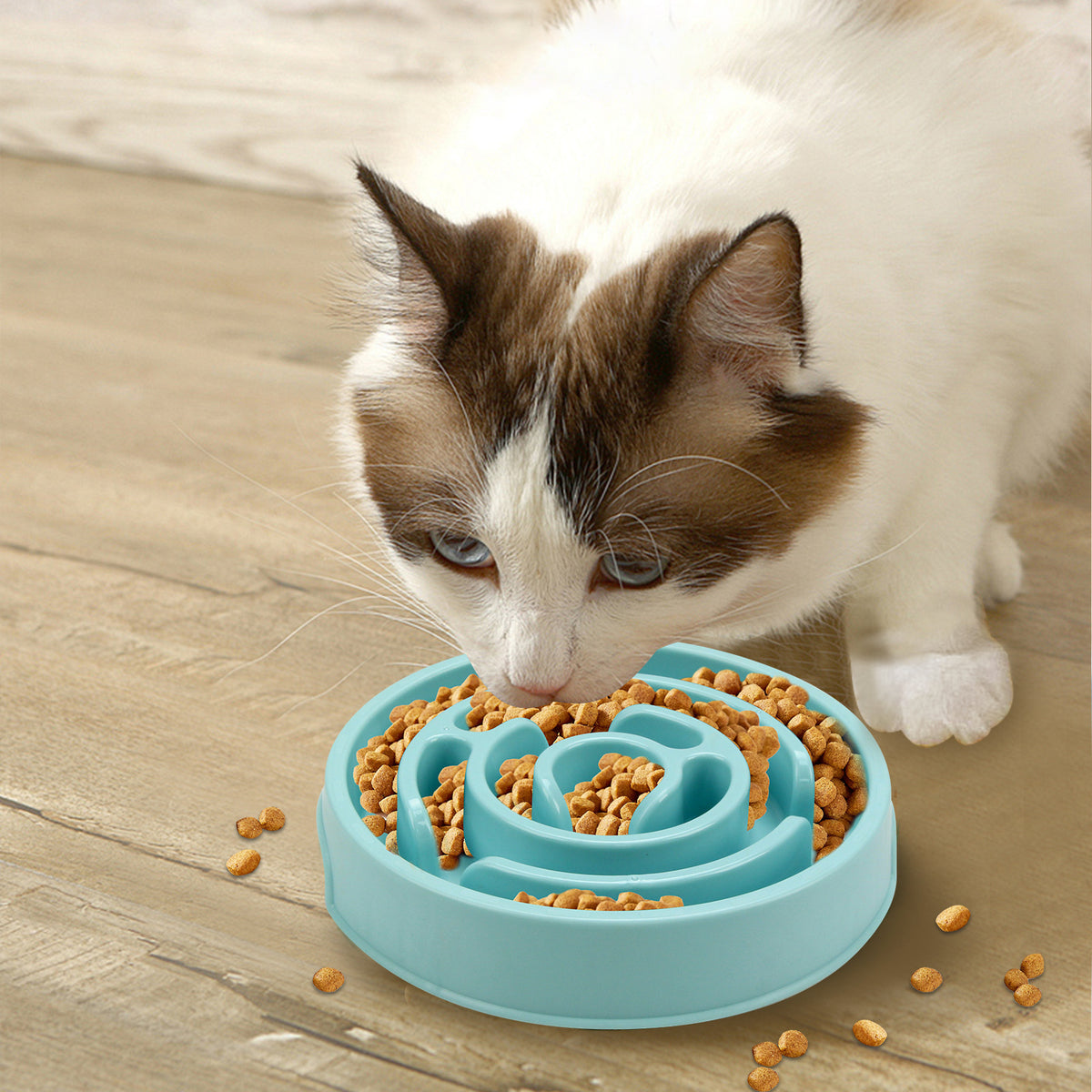 Slow Feeder Puzzle Dog Bowl – Silicone Anti-Choke