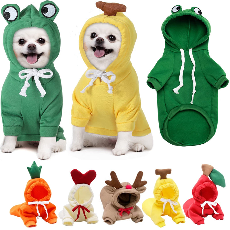 Cute Fruit Hoodie for Small Dogs & Cats