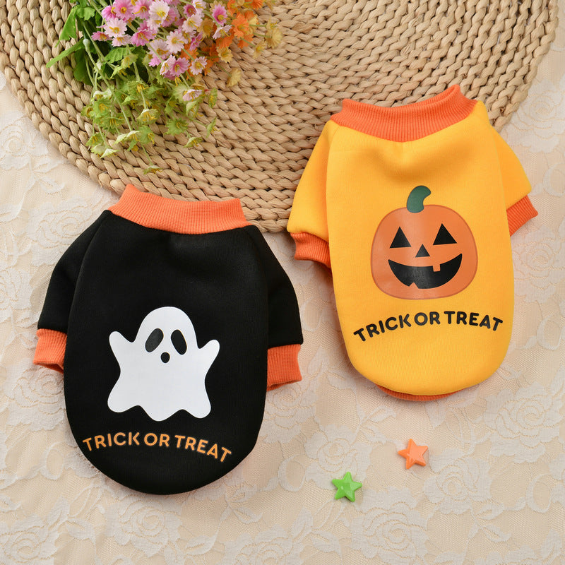 Trick or Treat Pet Sweater – Pumpkin, Ghost or Skull