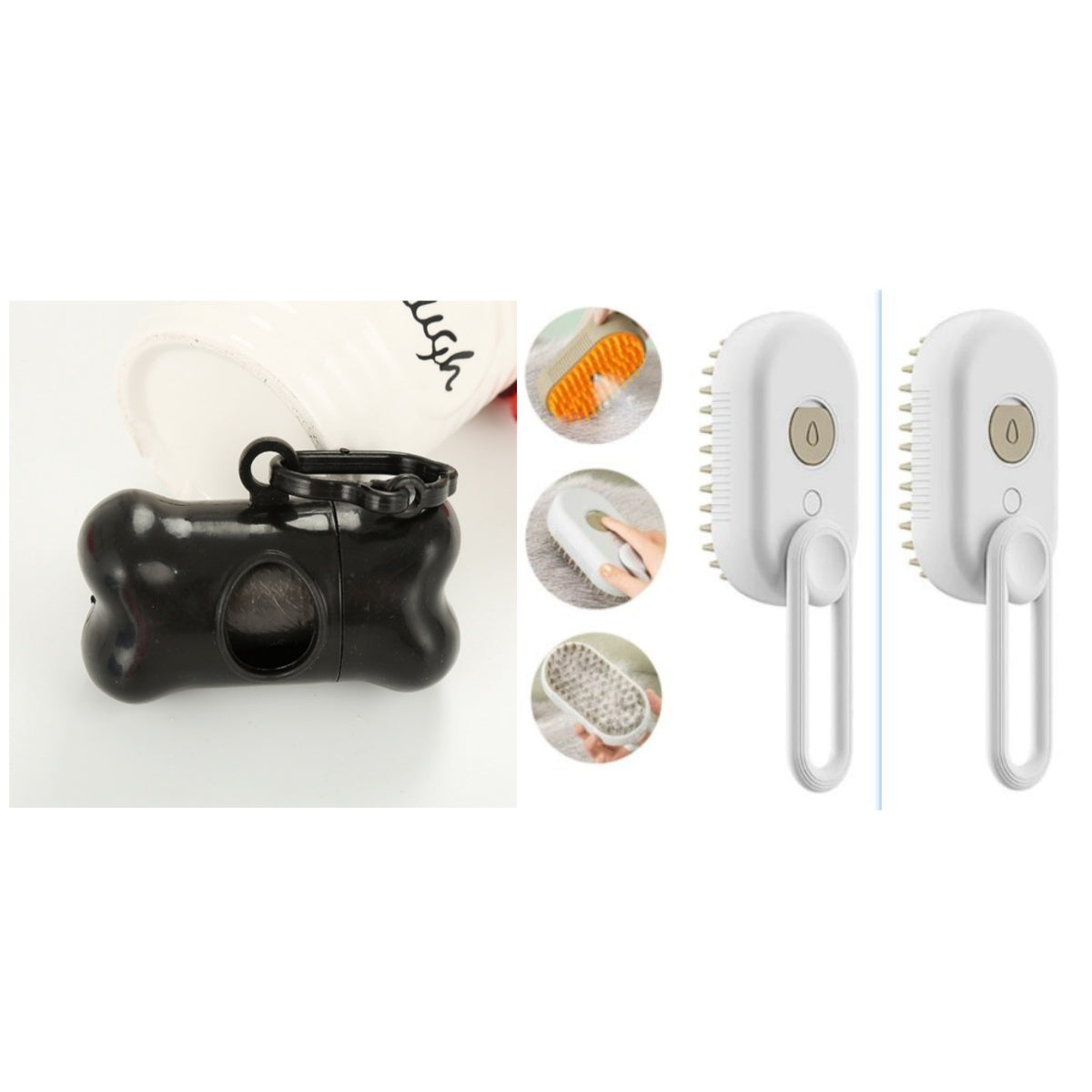 Steamy Cat & Dog Brush 3-in-1 – Electric Spray Comb