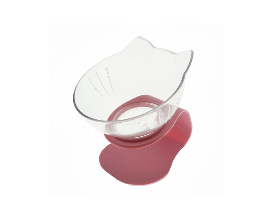Raised Cat Double Bowl – Neck-Friendly Feeder