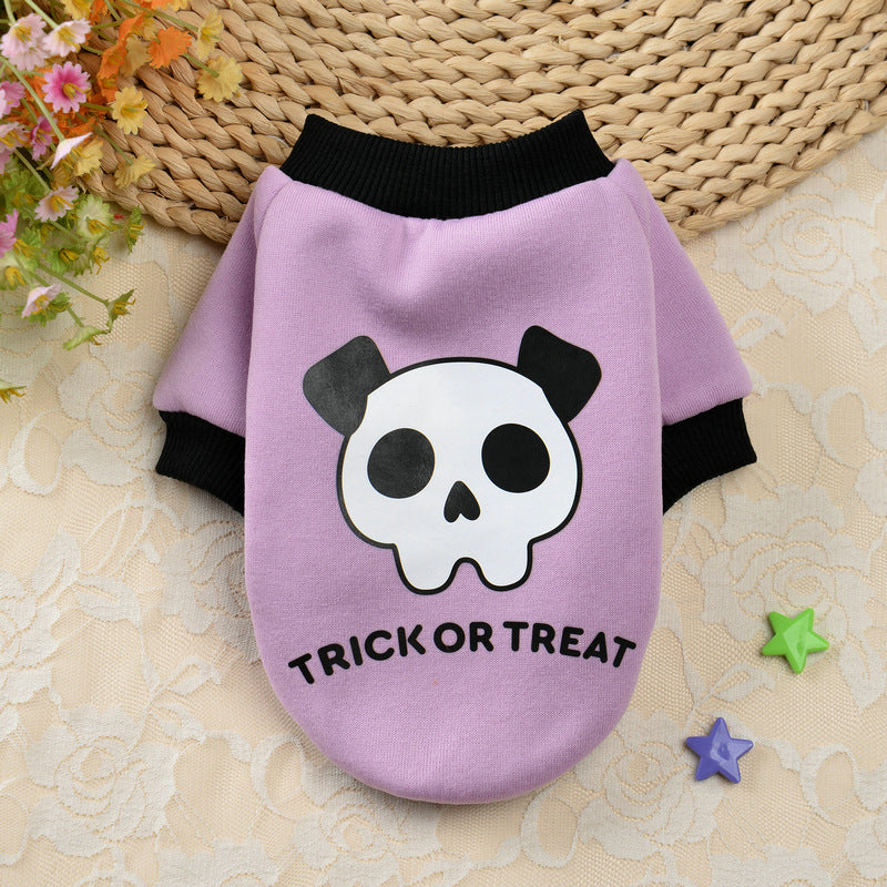 Trick or Treat Pet Sweater – Pumpkin, Ghost or Skull